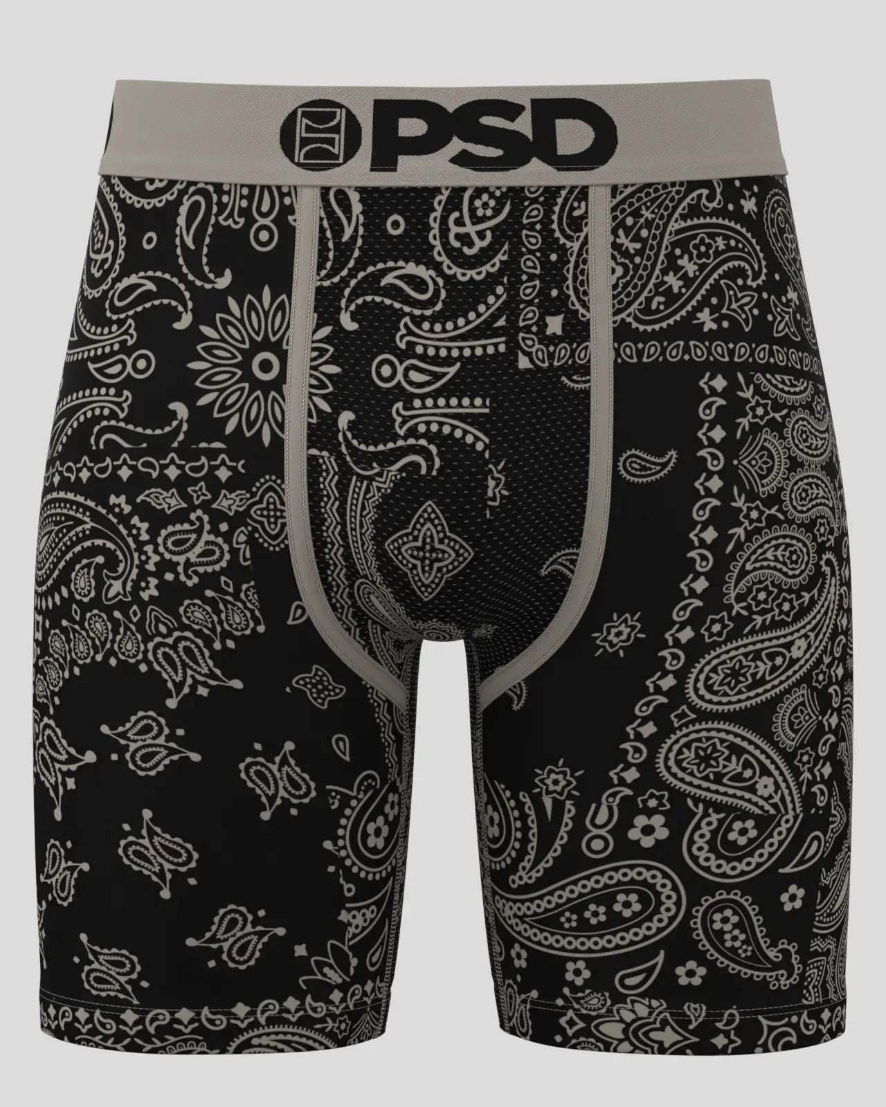 Khaki Paisley