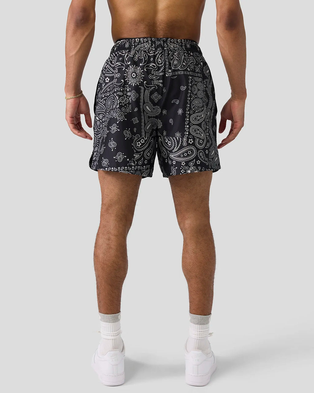 Khaki Paisley Essential Short