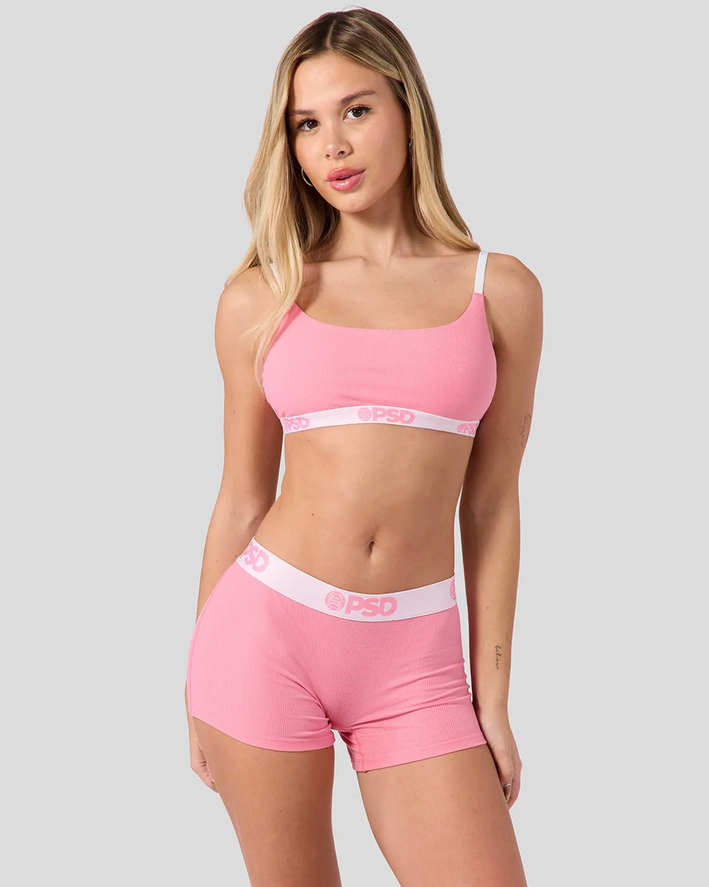 Ribbed - Baby Pink