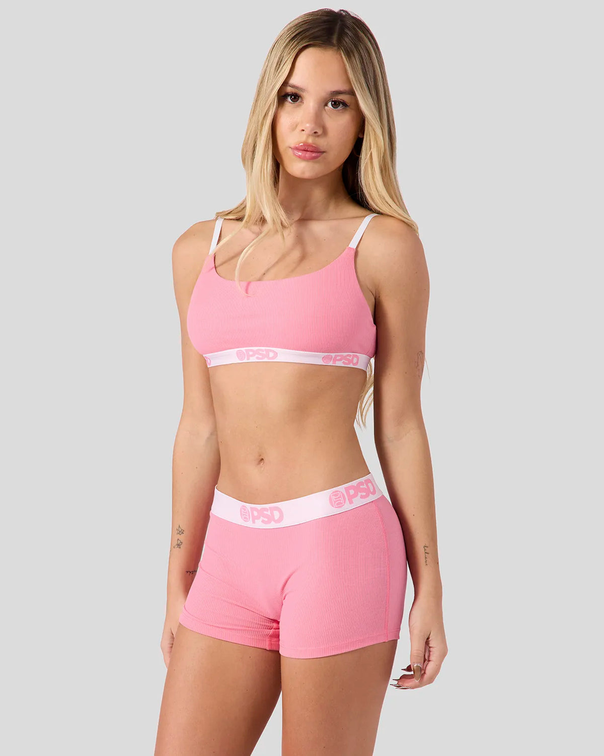 Ribbed - Baby Pink