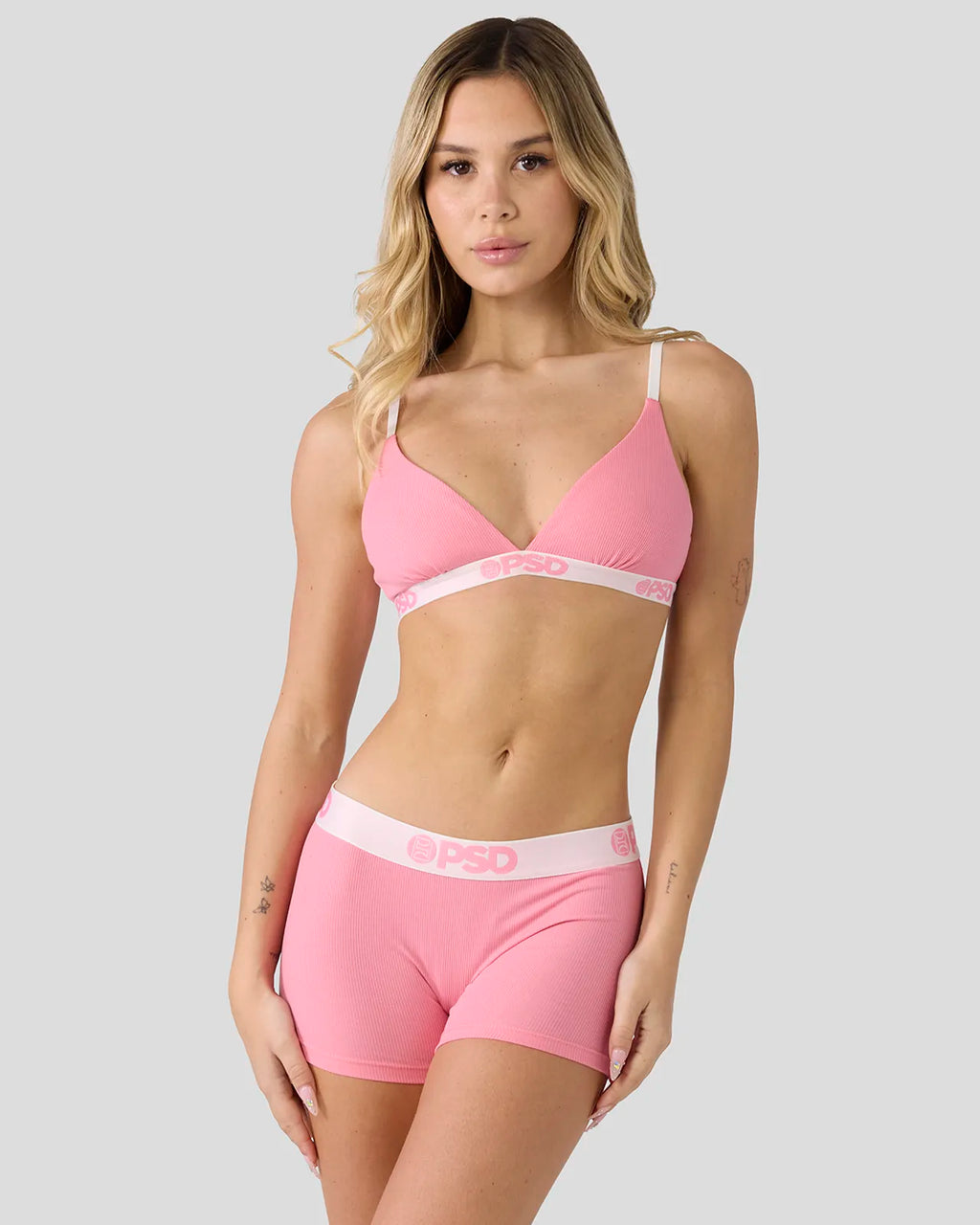 Ribbed - Baby Pink