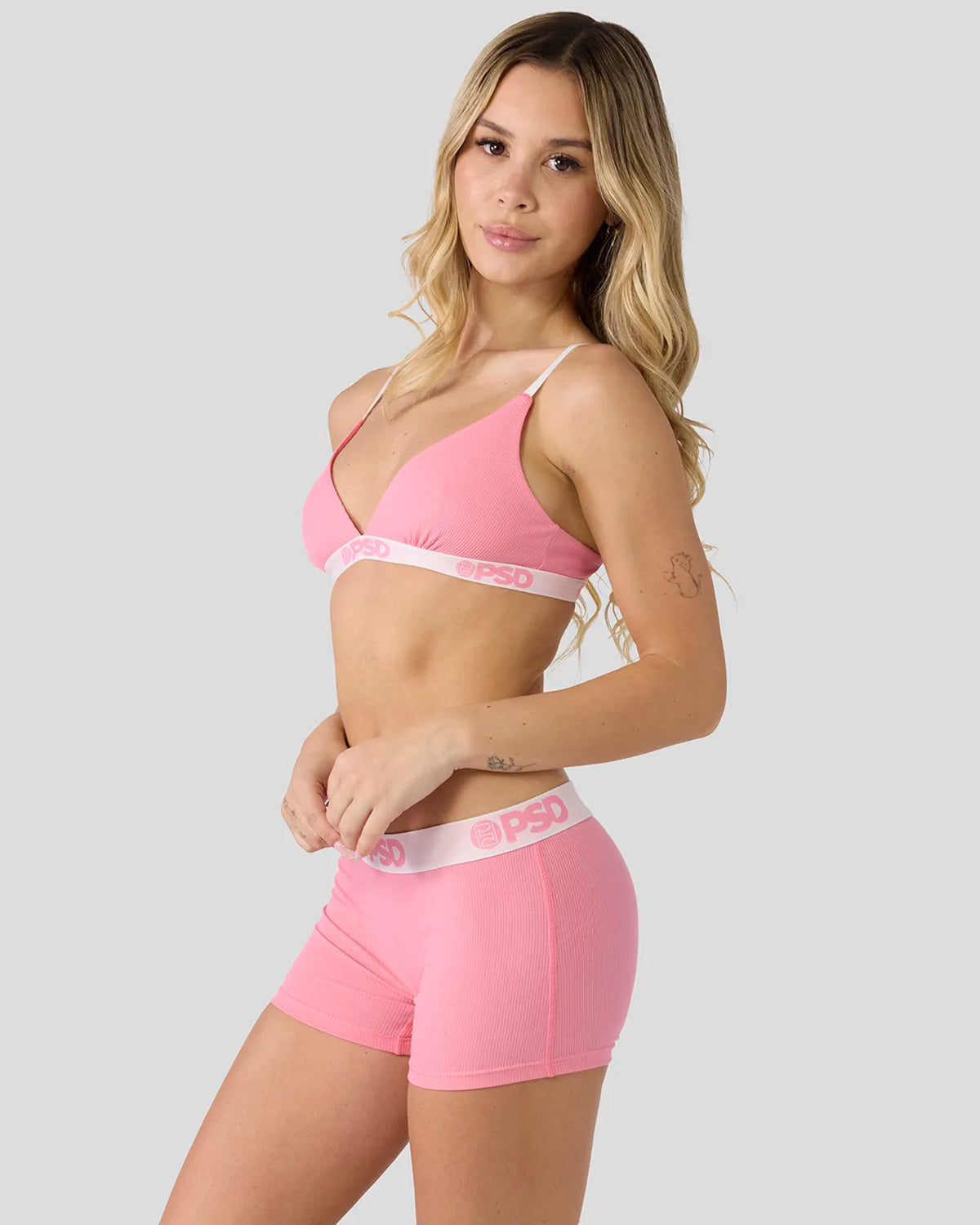 Ribbed - Baby Pink