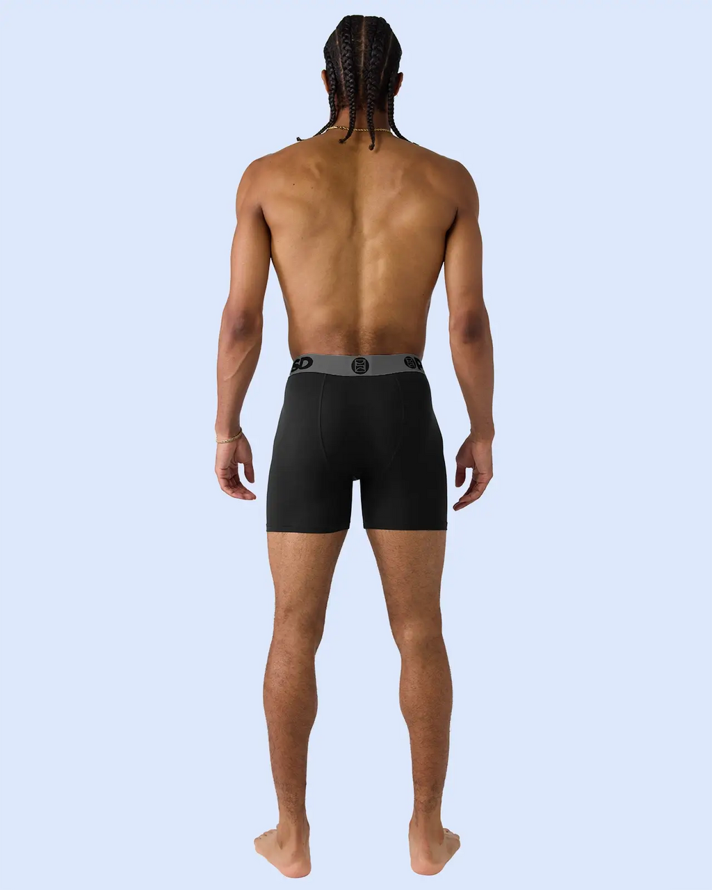 Luxe Modal 3 Pack - Black Grey