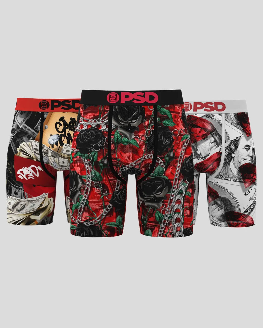 3 Pack - Red Bankroll