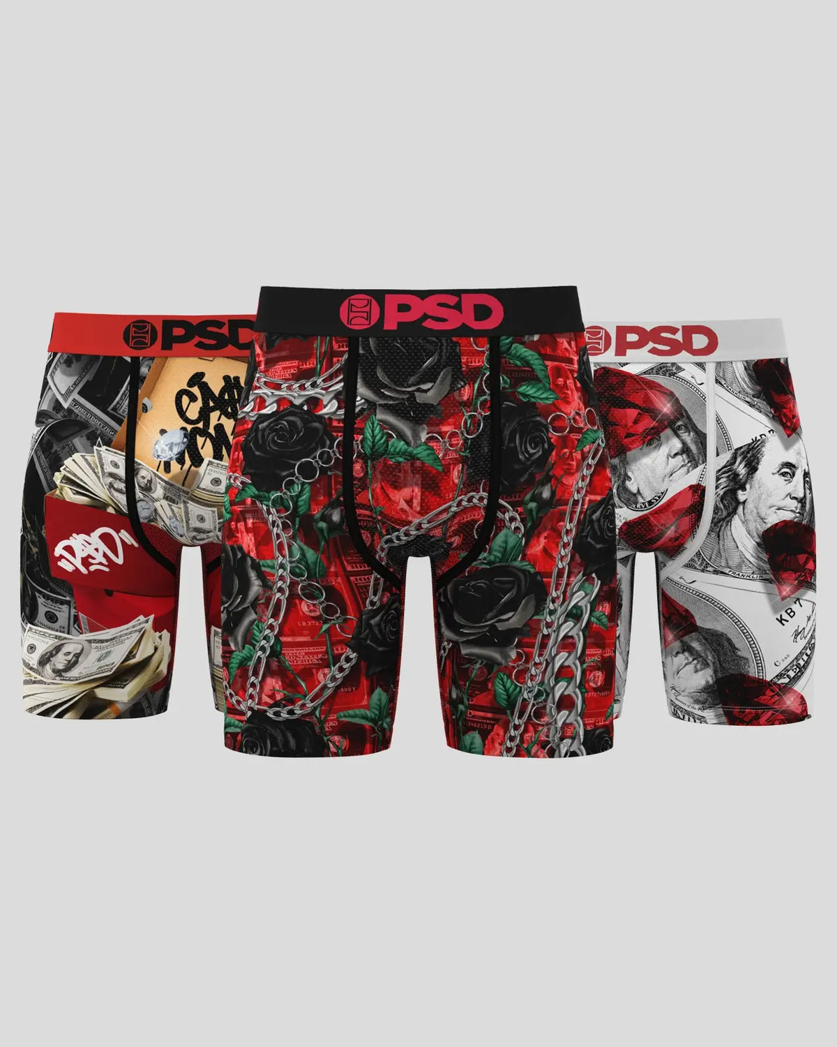 3 Pack - Red Bankroll