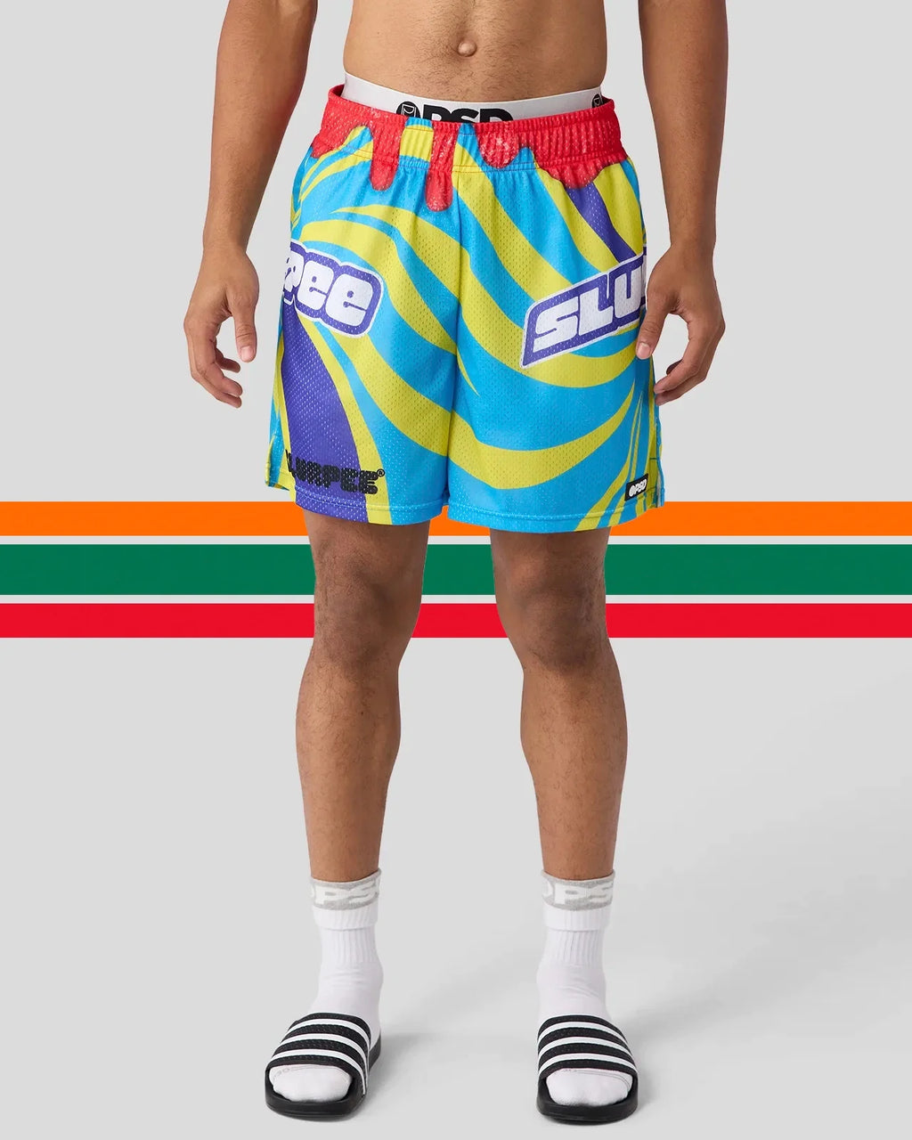 7-Eleven - Cherry Slurpee Active Short