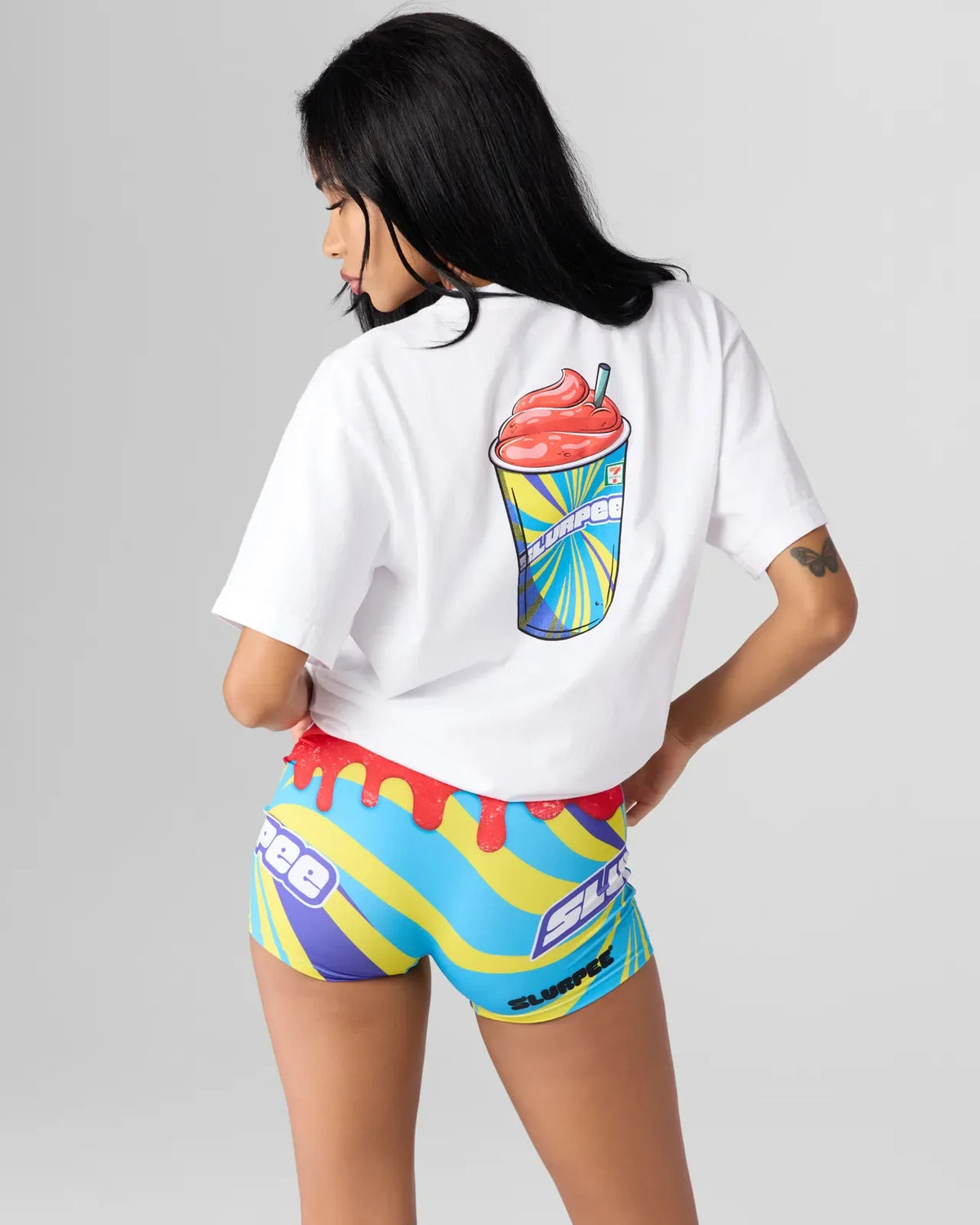 7-Eleven - Cherry Slurpee White Graphic Tee