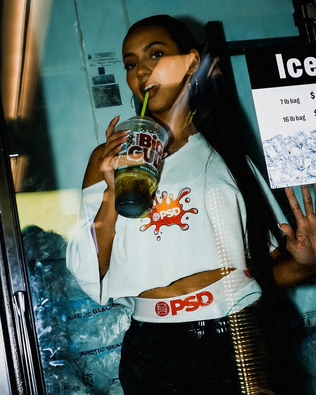 7-Eleven - Cherry Slurpee White Graphic Tee
