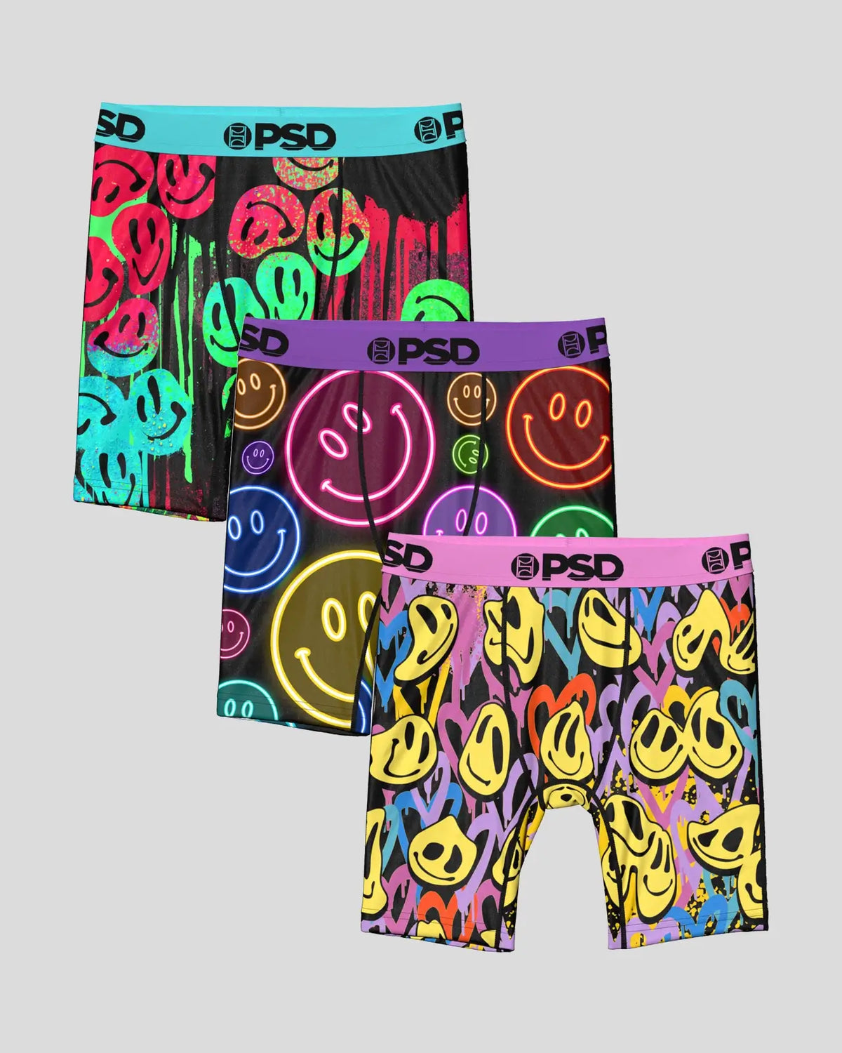 3 Pack - Smiley Glow