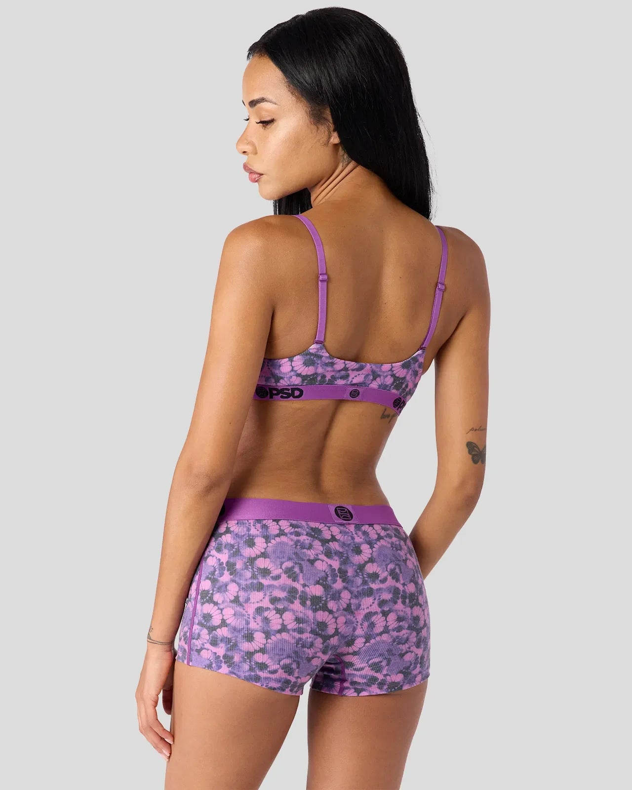 Ribbed - Petal Noir