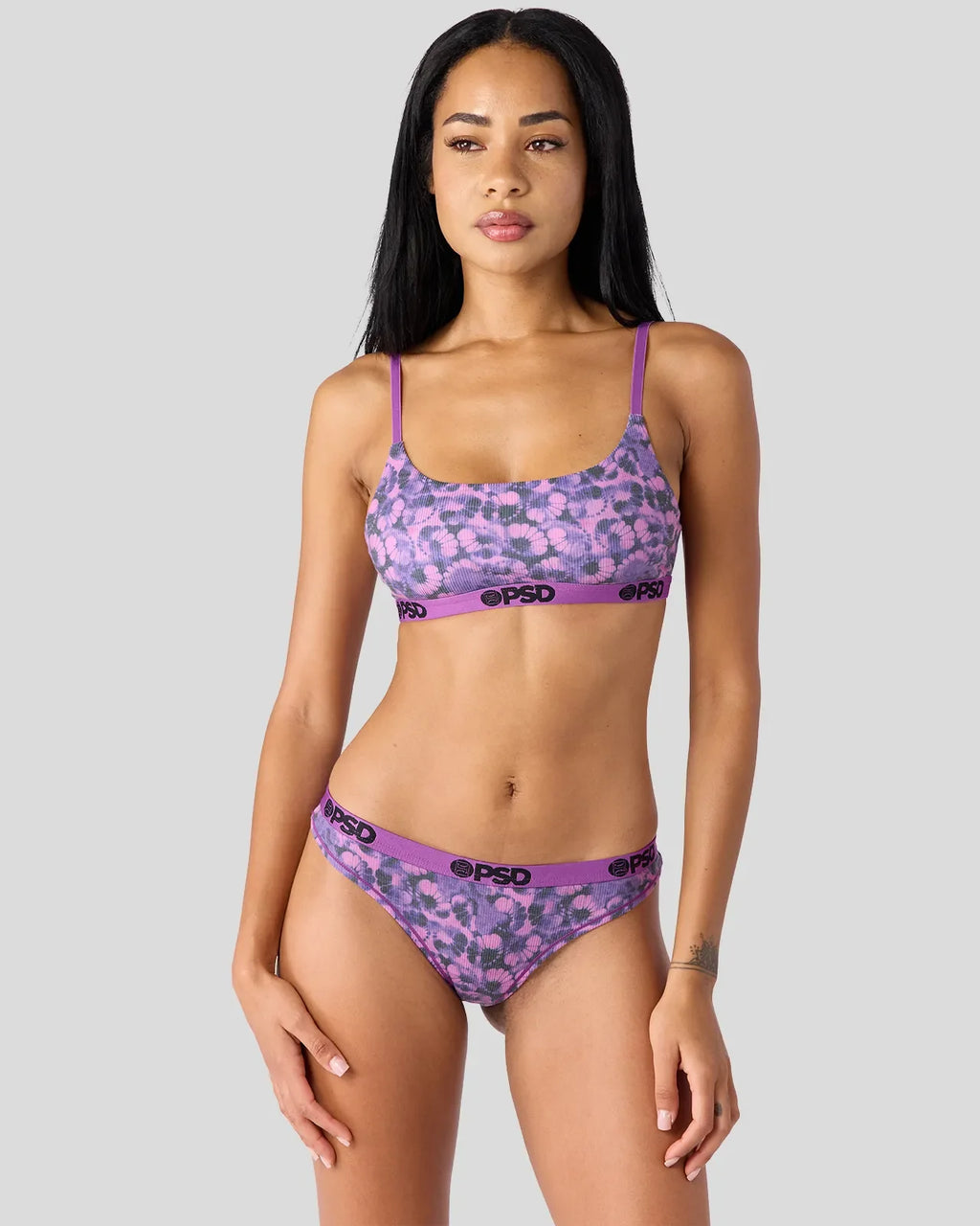 Ribbed - Petal Noir
