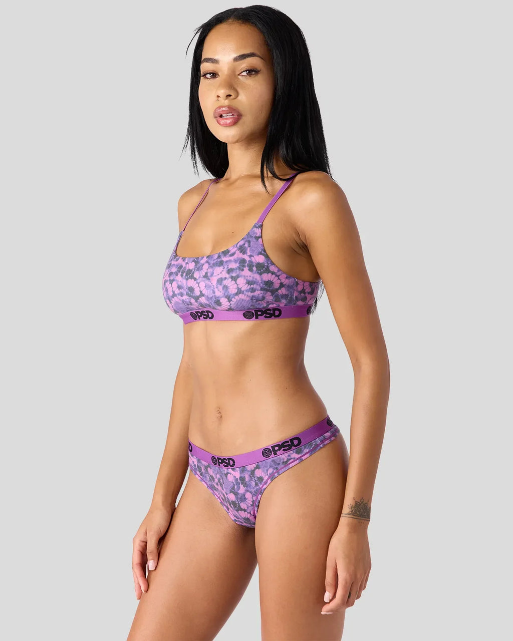 Ribbed - Petal Noir