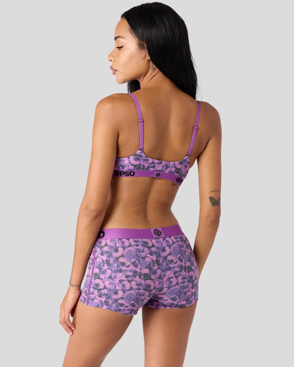 Ribbed - Petal Noir