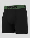 Solids - Black Green